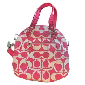 Coach Hot Pink Handbag Purse
